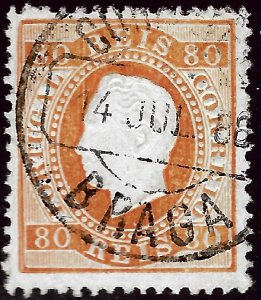 Portugal SC#44e Used F-VF SCV$19.00...Worth a close look!!