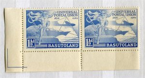 BASUTOLAND; 1949 early UPU Anniversary issue MINT MNH 1.5d. CORNER PAIR