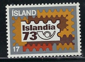 Iceland 458 MH 1973 issue (an2732)