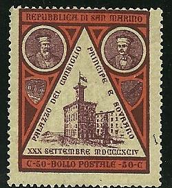 San Marino # 30, Mint Hinge. CV $ 45.00