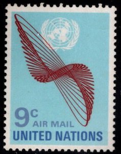 United Nations UN Scott C15 Airmail Stamp MH*