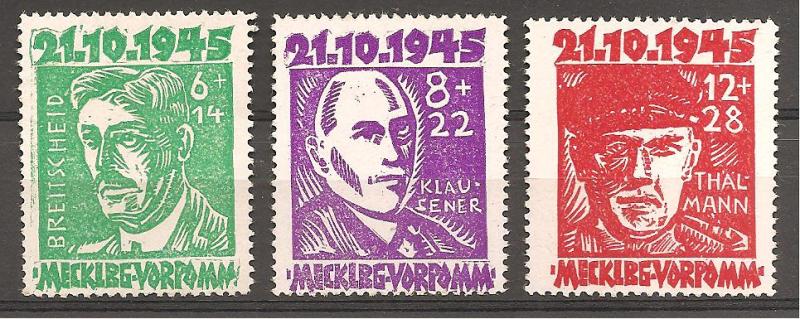 Germany  Scott #12NB1-12NB3 Mint NH  Scott CV. $90.00