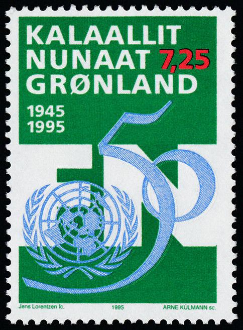 Greenland 288 MNH United Nations 50th Anniversary