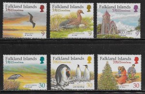 Falkland Islands Scott #'s 750 - 755 MNH