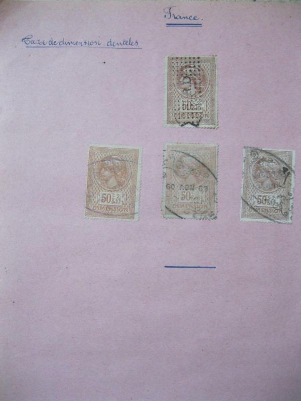 COLLECTION OF FRANCE REVENUES ETC