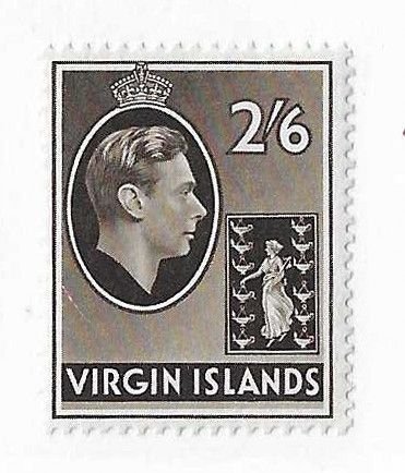 British Virgin Islands Sc #84a 2sh6p OG VF