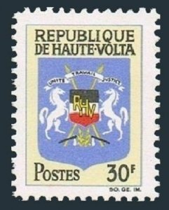 Burkina Faso 175,MNH.Michel 210. Arms of Upper Volta,1967.