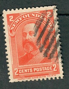 Newfoundland #82 used single