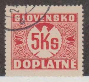 Slovakia Scott #J10 Stamp - Used Single