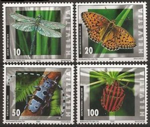 Scott #1126-9 Insects MNH