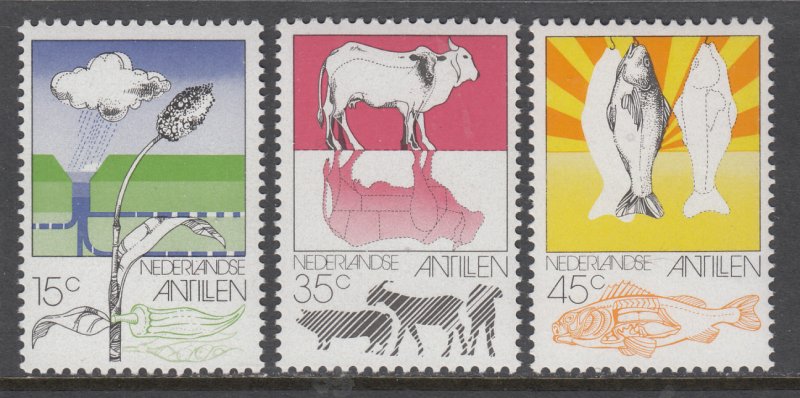 Netherlands Antilles 382-384 MNH VF