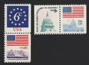 United States MINT Scott Number BOOKLET PAIRS 1623Bc & 1893c  MNH  #D3 - BARNEYS