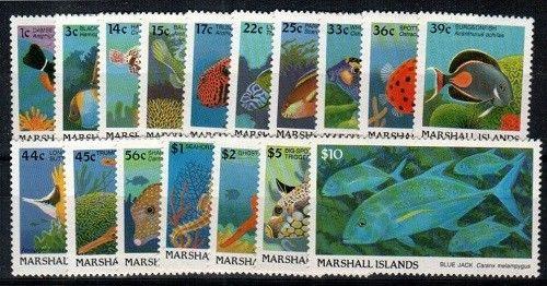 Marshall Islands Scott 168-84 Mint NH (Face Value $21.50)