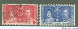 Solomon Islands (British Solomon Islands) #65-66  Multiple