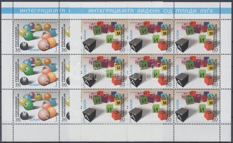 Makedonien stamp Europe CEPT Integration minisheet set MNH 2006 WS131139