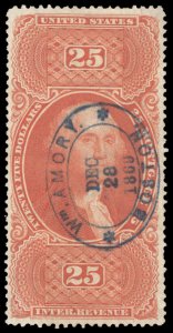 U.S. REV. FIRST ISSUE R100c  Used (ID # 98920)