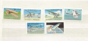 ST TOME AND PRINCE SCOTT 528-33 MNH SCV $11