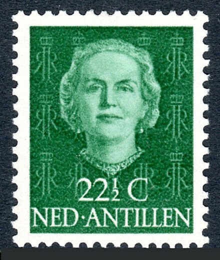 Netherlands Antilles 221, 22 1/2c, MNH. Queen Juliana, 1954