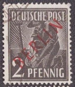 Germany Berlin 9N21 1949 Used