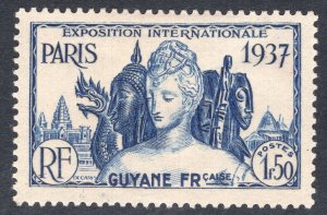 FRENCH GUIANA SCOTT 167