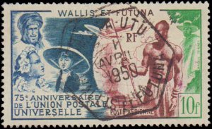 Wallis & Futuna #C10, Complete Set, 1949, UPU, Used