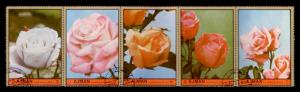 Ajman 1972 Roses CTO L395