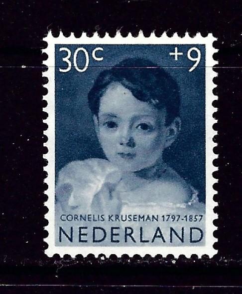 Netherlands B320 Hinged 1957 issue