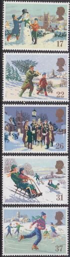 1340-44 Christmas MNH