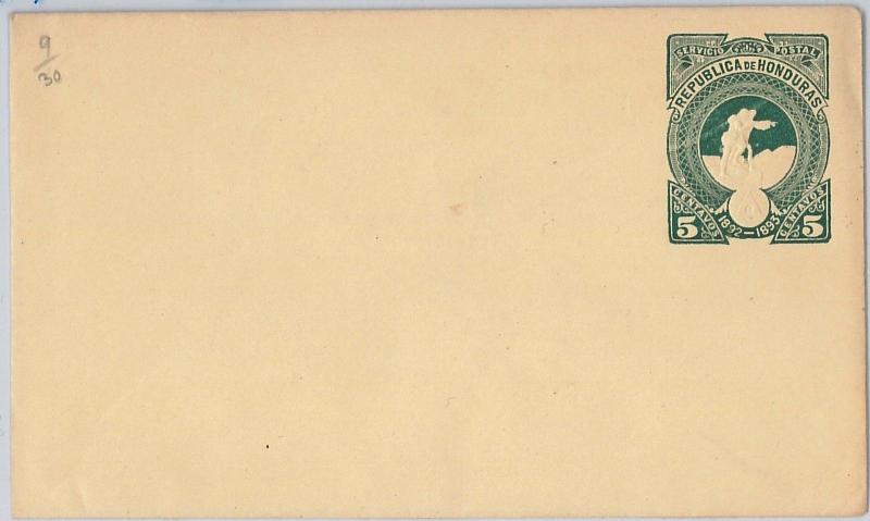 40350   HONDURAS - - POSTAL STATIONERY Cover: Higgings & Gage # 9 - COLUMBUS 