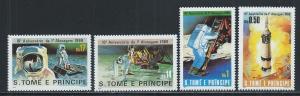 ST. THOMAS & PRINCE ISLAND SC# 578-81 FVF/MNH 1980