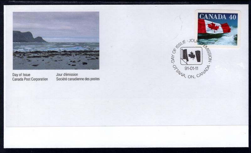 Canada 1193 Flag Canada Post U/A FDC