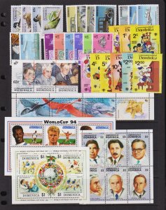 Dominica - Stamps & Souvenir sheets, Mint, NH