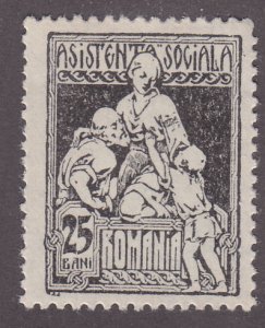 Romania RA14 Postal Tax Stamp 1924