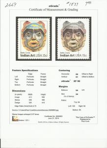 # 1837 MINT NEVER HINGED BELLA COOLA TRIBE XF+