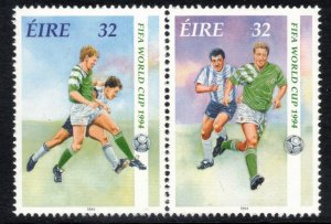 IRELAND 1994 World Cup Soccer; Scott 928a, SG 910-11; MNH