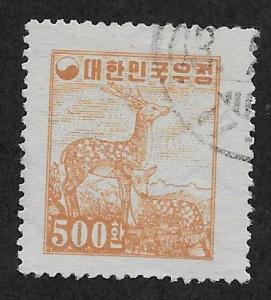 KOREA SC# 198 WMK 257  FVF/U 1954