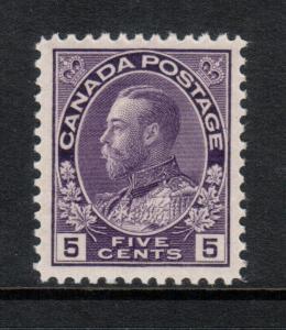 Canada #112 Extra Fine Never Hinged **With Certificate**