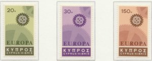 EUROPE CEPT 1967 MNH** CYPRUS A27P60F26333-