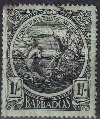 Barbados #136  Used CV $13.50 (Z2459)