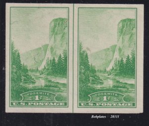 BOBPLATES #756 Yosemite Vertical Line Pair XF NH