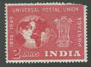 India  Scott 224  Mint  UPU