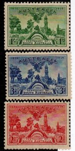 Australia 159-161 Set Mint Hinged