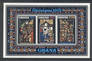 Ghana 1972 Xmas MS MUH