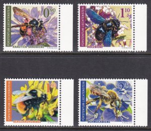 Liechtenstein, Fauna, Insects, Wild Bees MNH / 2022