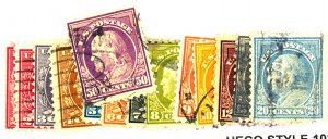 U.S. #499//518 USED SET