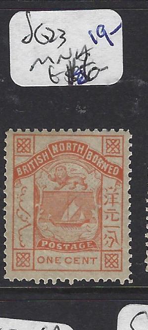 NORTH BORNEO (P1712B) 1C  ARMS LION SG 23    MOG