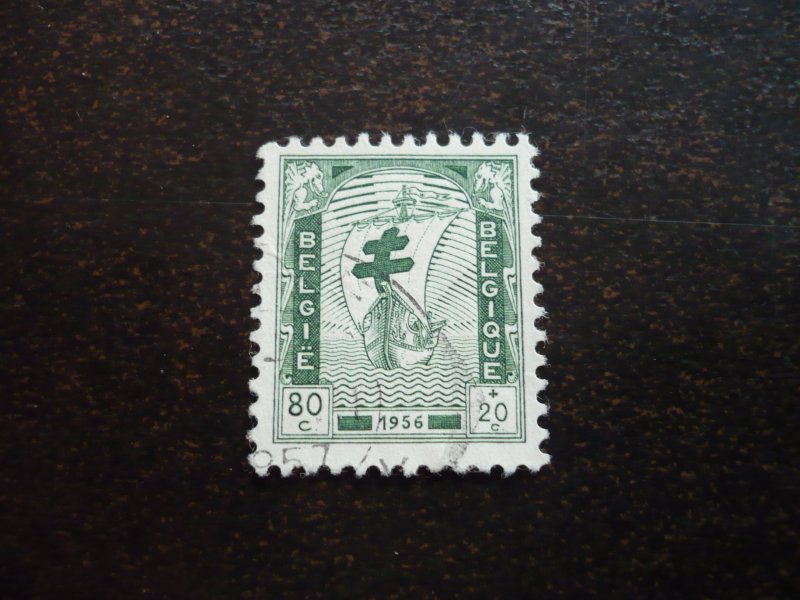 Stamps - Belgium - Scott# B593 - Used Part Set of 1 Stamp