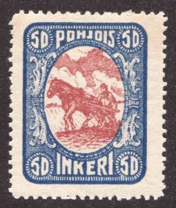 1920 North Ingria, Finland / Soviet Sc #13 - 50 Pohois Inkeri MH Cv$8.25