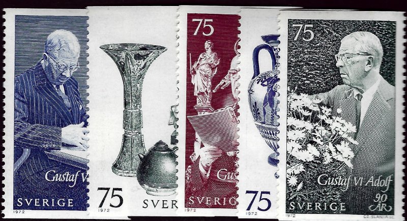 Sweden Vibrant & Attractive Sc #781-85 MNH VF...Fill a bargain spot!