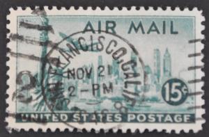 DYNAMITE Stamps: US Scott #C35  USED